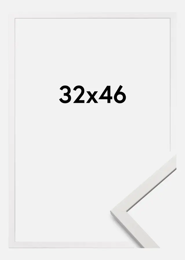 Keret Edsbyn Akrilüveg Fehér 32x46 cm