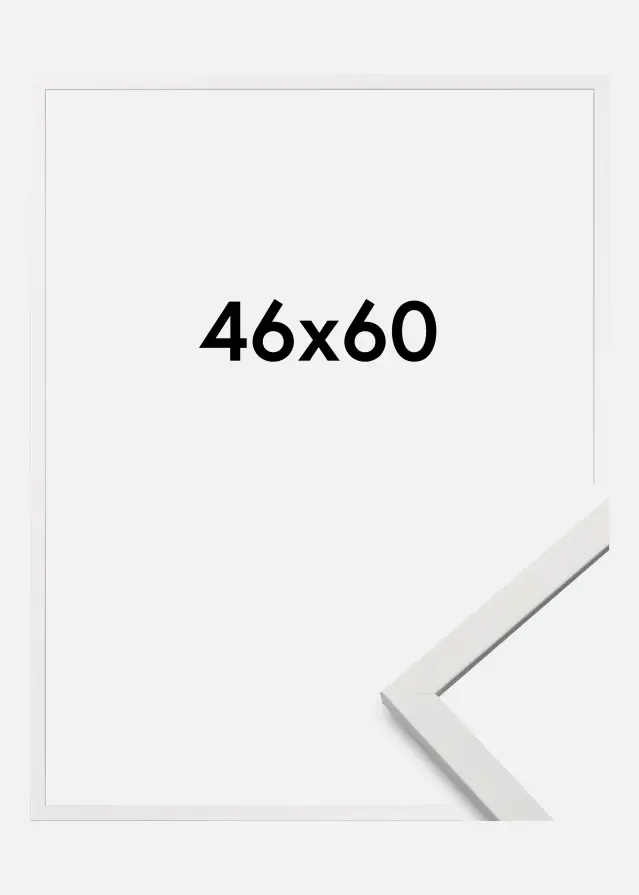 Keret Edsbyn Akrilüveg Fehér 46x60 cm