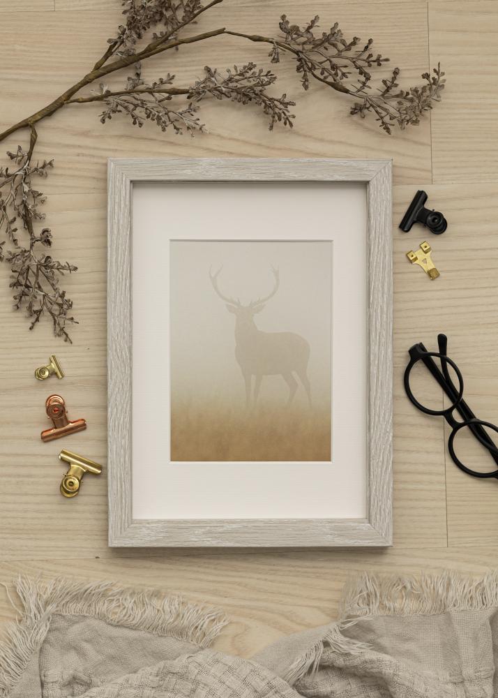 Keret Elegáns Box Szürke 40x50 cm