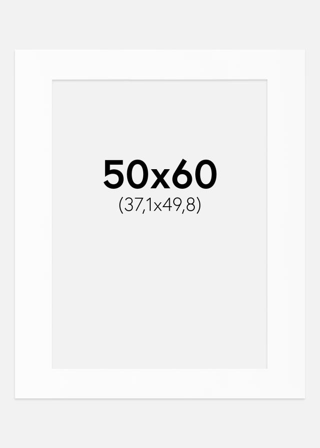 Paszpartu Canson Fehér Fehér él 50x60 cm (37,1x49,8)