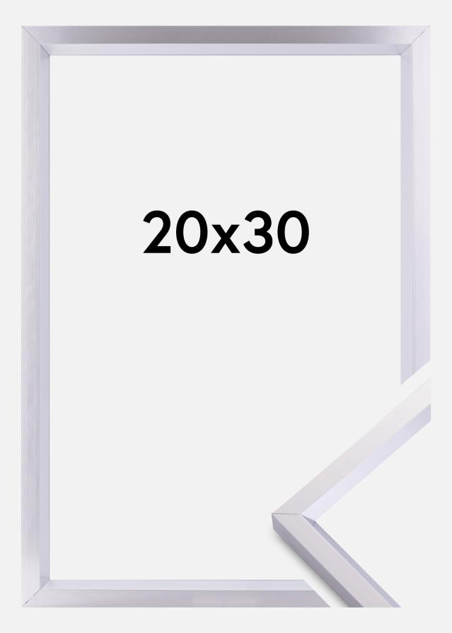 Keret Steel Style Ezüst 20x30 cm