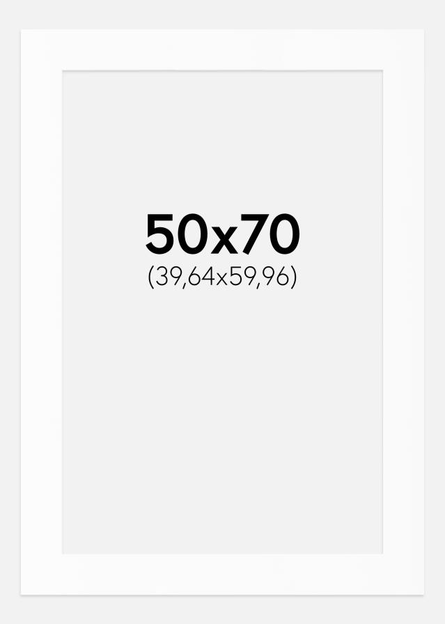 Paszpartu Fehér Standard Fehér él 50x70 cm (39,64x59,96)