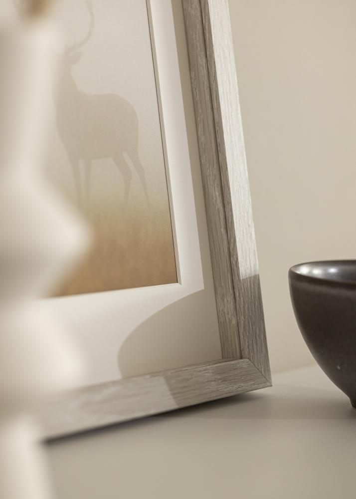 Keret Elegáns Box Szürke 40x50 cm