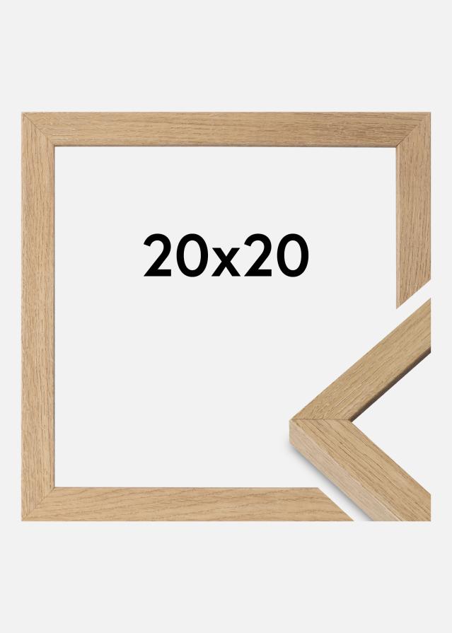 Keret Hermes Akrilüveg Natural Oak 20x20 cm