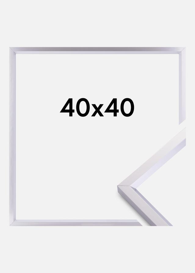Keret Steel Style Ezüst 40x40 cm