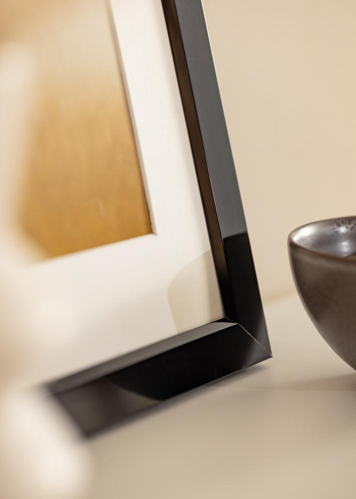 Keret Åsarna Csiszolt Fekete - Választott Méret