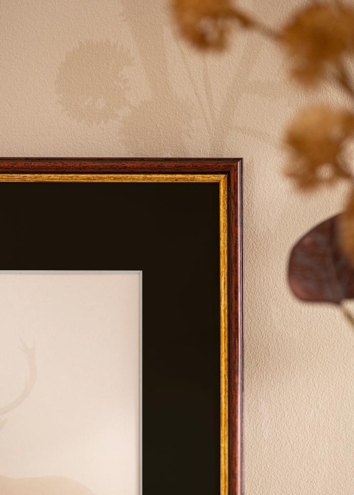 Keret Horndal Barna 35x50 cm - Paszpartu Fekete 24x30 cm