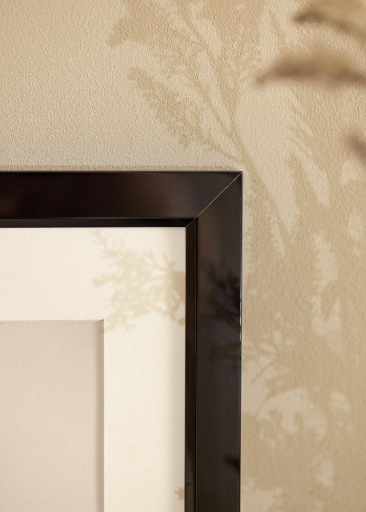 Keret Åsarna Csiszolt Fekete - Választott Méret