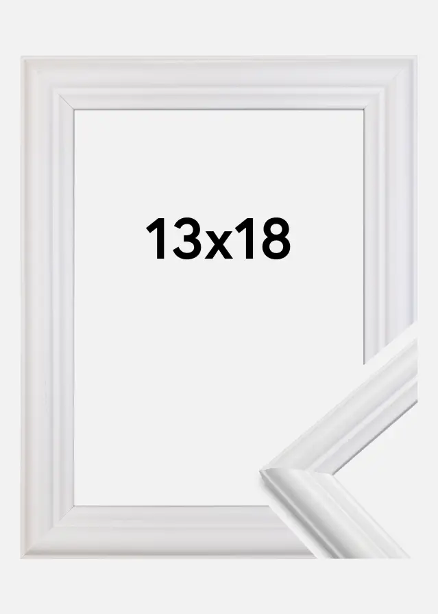 Keret Siljan Fehér 13x18 cm