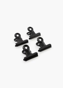 KAILA Poszter Clip Black 30 mm - 4-es csomag