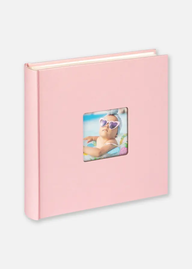 Fun Babaalbum Rózsaszín - 30x30 cm (100 Fehérek oldal/50 lap)