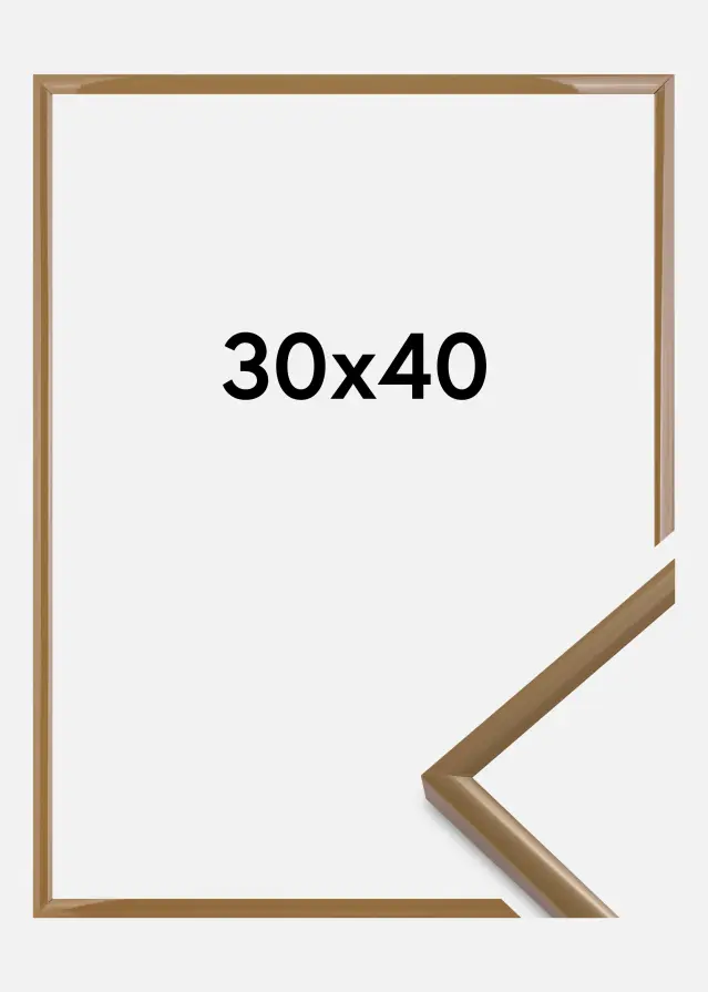 Keret New Lifestyle Akrilüveg Earth Brown 30x40 cm