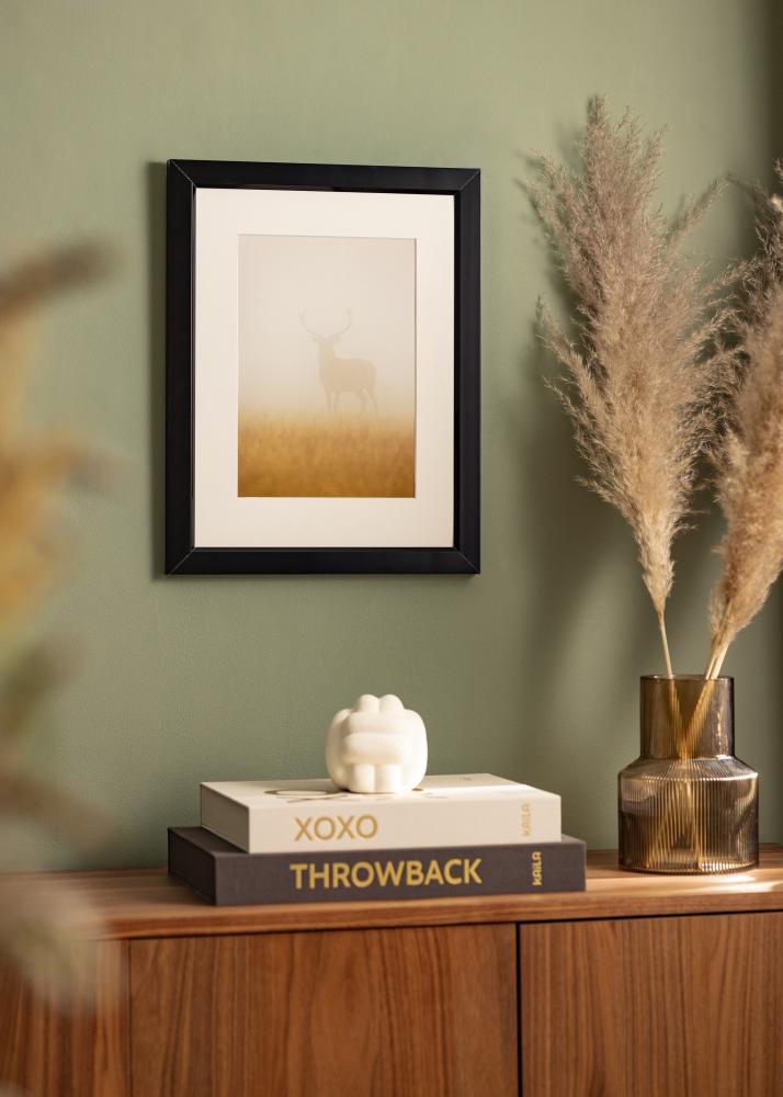 Keret Åsarna Csiszolt Fekete - Választott Méret