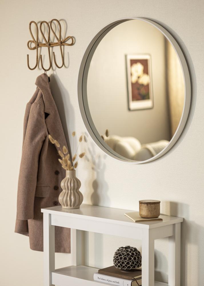 Tükör Reflection Fehér 70 cm Ø