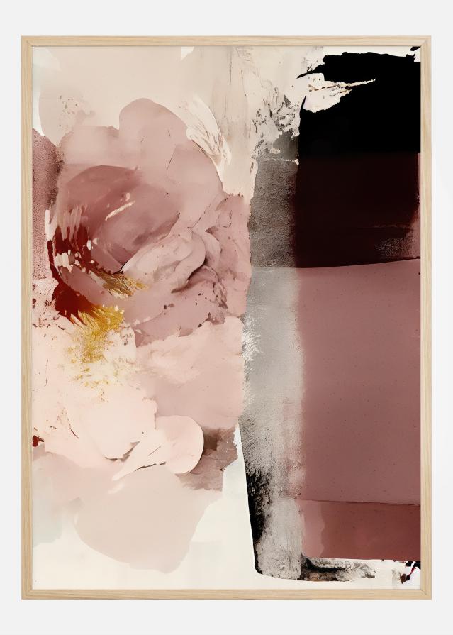 Abstract Flowers Poszter