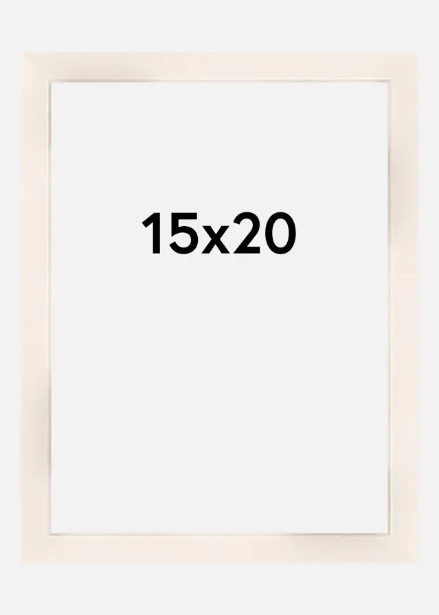 Keret Liv Akrilüveg Fehér 15x20 cm