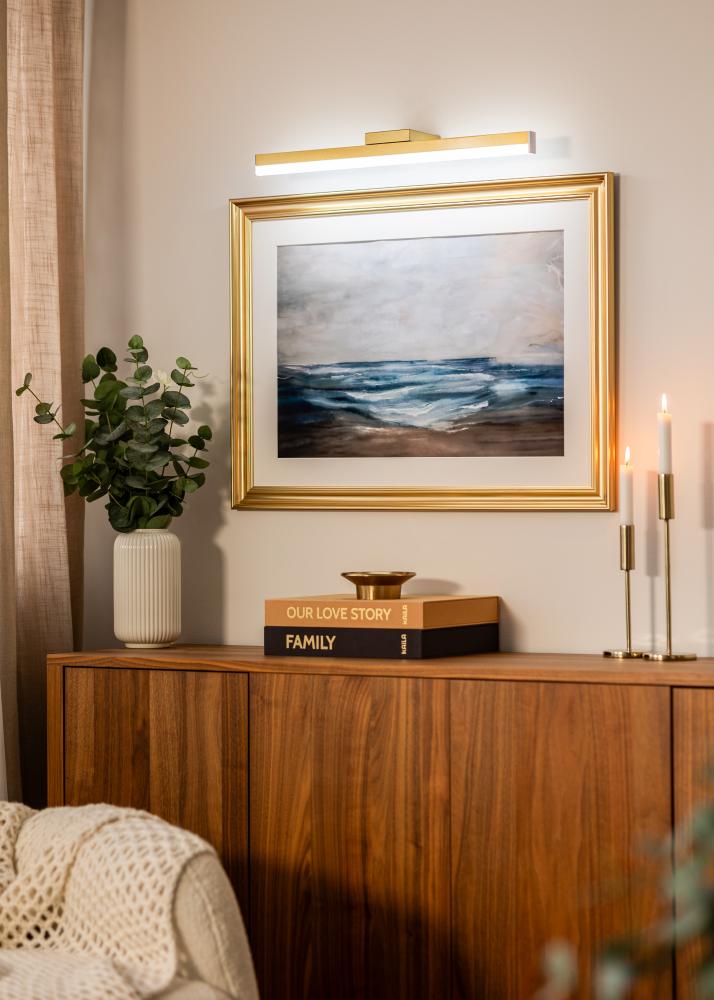 KAILA Glimmer elemes Képkivilágítás 55 cm - Arany