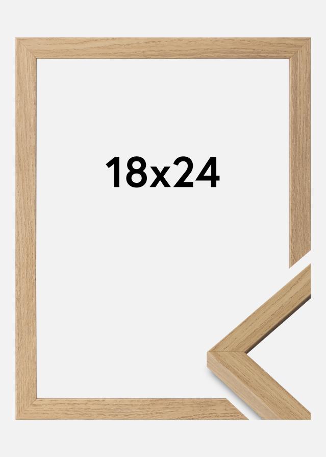 Keret Ares Akrilüveg Natural Oak 18x24 cm