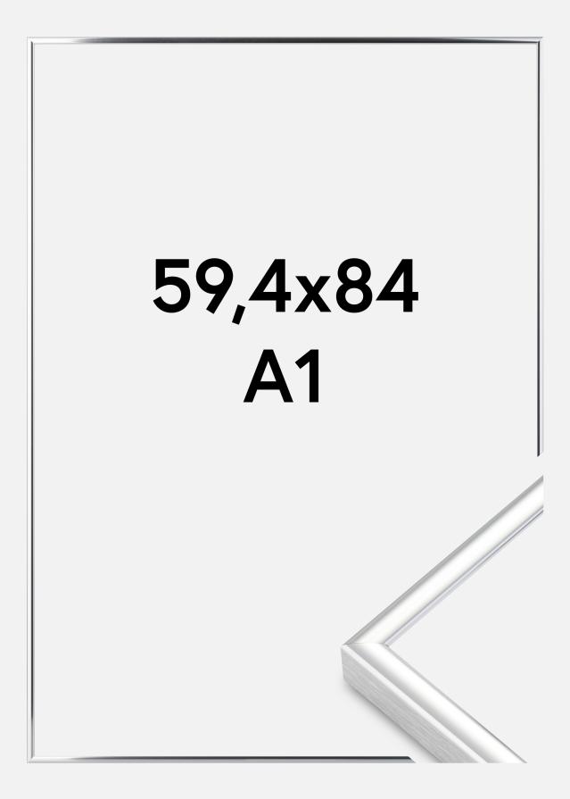 Keret Nielsen Premium Classic ezüst 59,4x84,1 cm (A1)