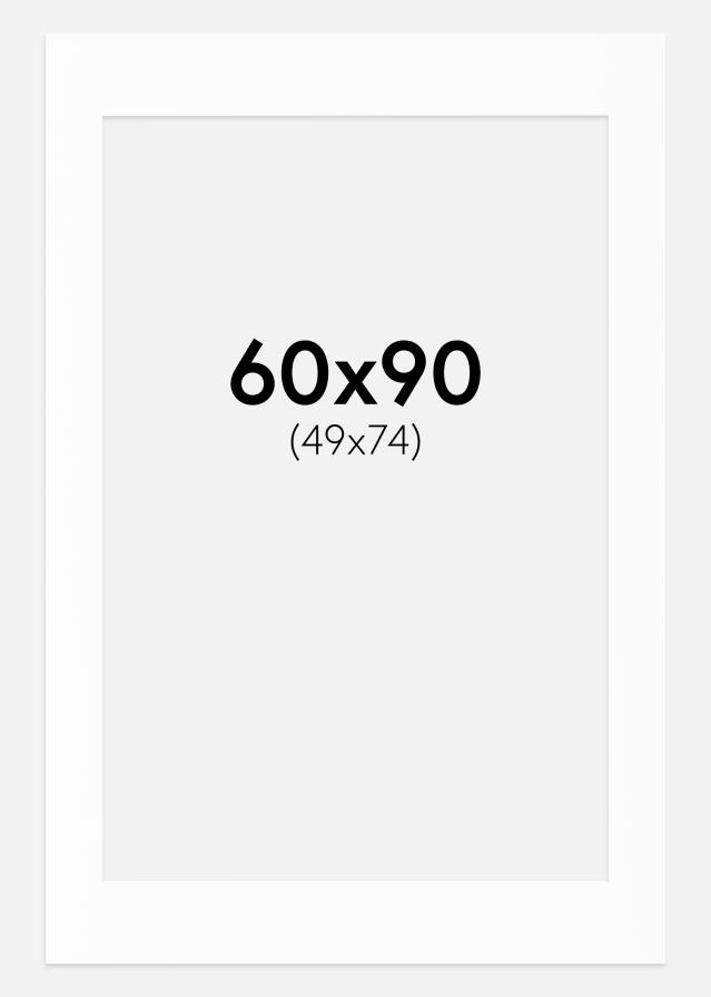 Paszpartu Canson Fehér Fehér él 60x90 cm (49x74)