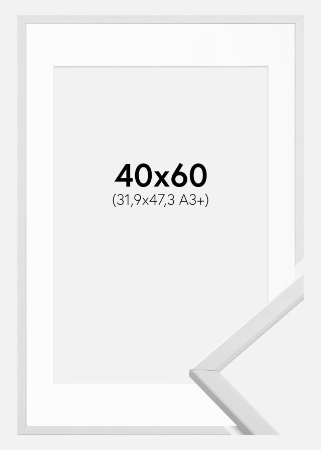 Keret Galant Fehér 40x60 cm - Paszpartu Fehér 32,9x48,3 cm (A3+)