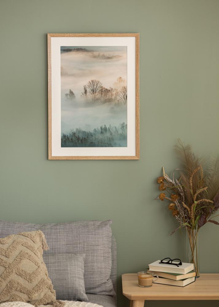 Keret Fiorito Akrilüveg Világos Tölgy 30x40 cm