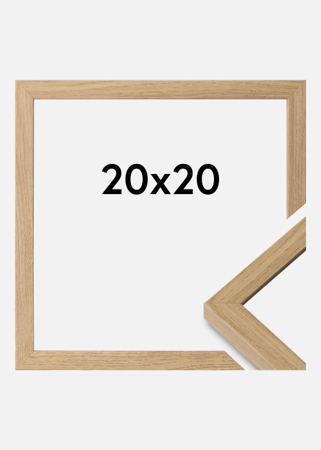 Keret Ares Akrilüveg Natural Oak 20x20 cm