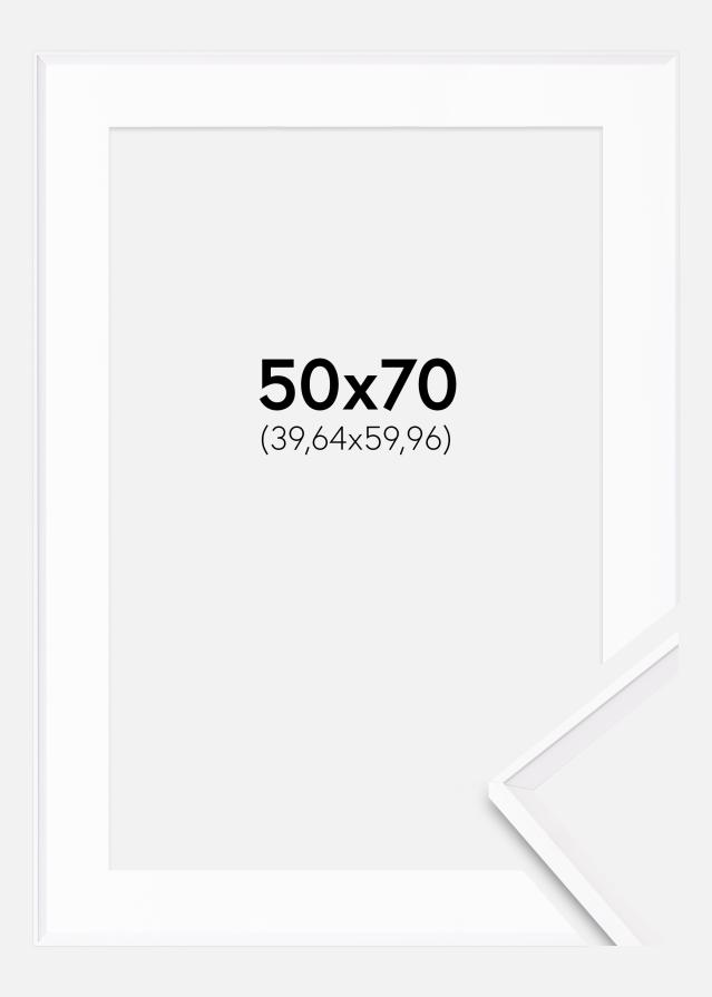 Keret Desire Fehér 50x70 cm - Paszpartu Fehér 16x24 inches