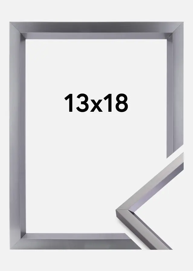 Keret Steel Style Acél 13x18 cm