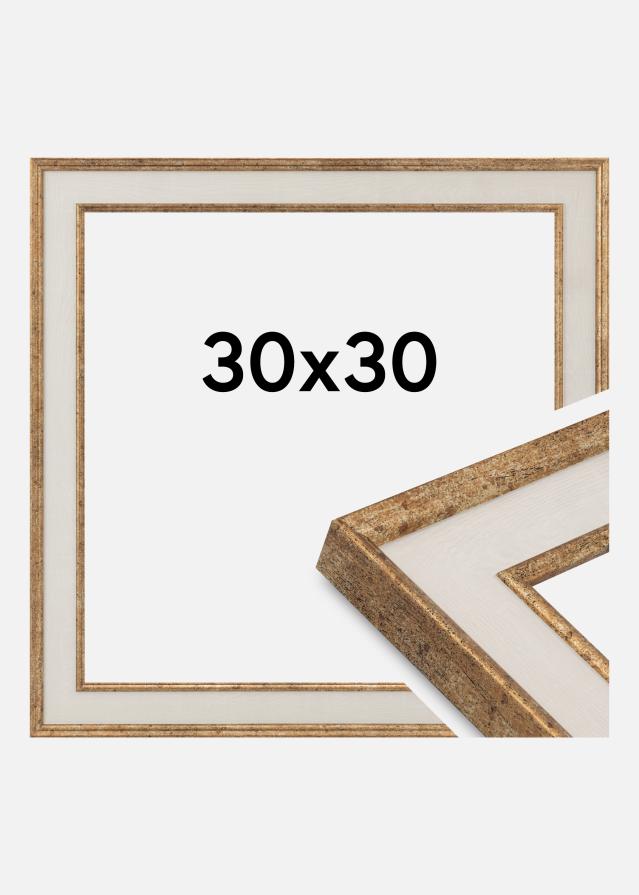Keret Dolly Akrilüveg Arany 30x30 cm