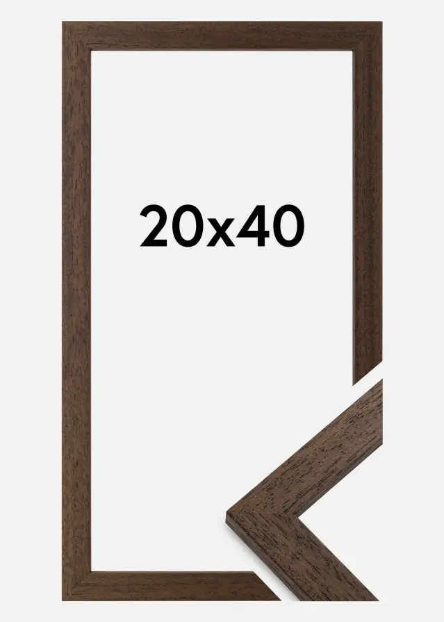 Keret Brown Wood 20x40 cm