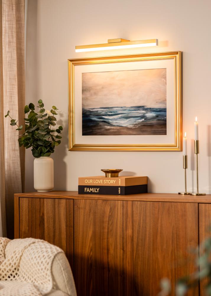 KAILA Glimmer elemes Képkivilágítás 55 cm - Arany