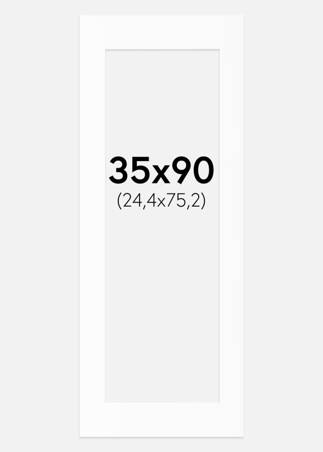 Paszpartu Standard fehér (fehér mag) 35x90 cm (24,4x75,2)