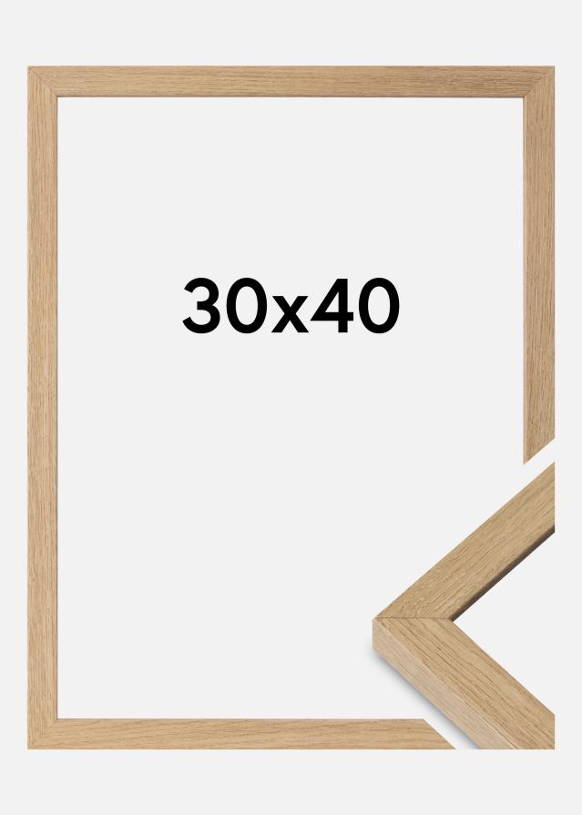 Keret Hermes Akrilüveg Natural Oak 30x40 cm