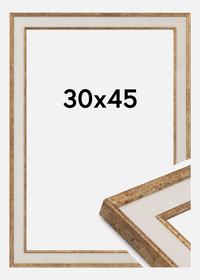 Keret Dolly Akrilüveg Arany 30x45 cm