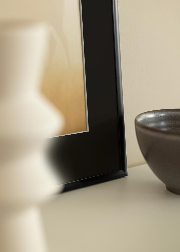 Keret New Lifestyle Matt Fekete 30x30 cm - Paszpartu Fekete 8x8 inches