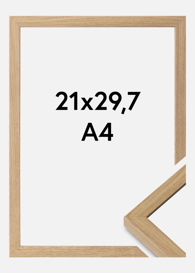 Keret Ares Akrilüveg Natural Oak 21x29,7 cm (A4)