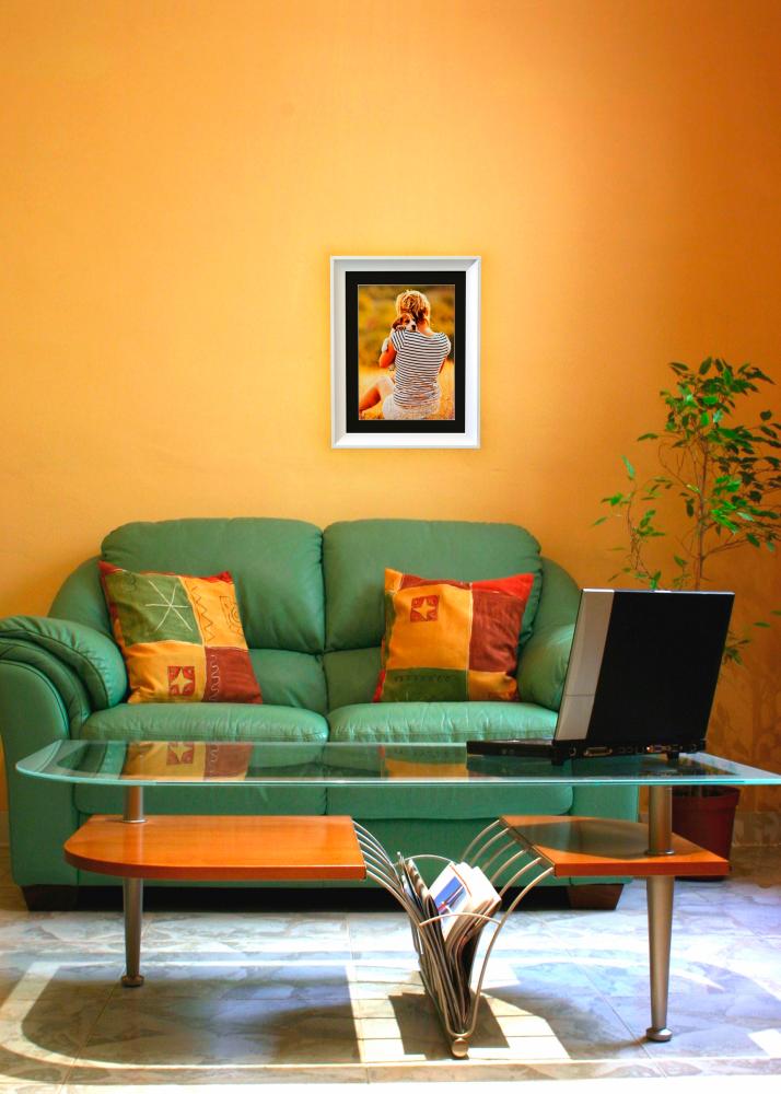 Keret Öjaren Fehér 70x100 cm - Paszpartu Fekete 59,4x84 cm (A1)