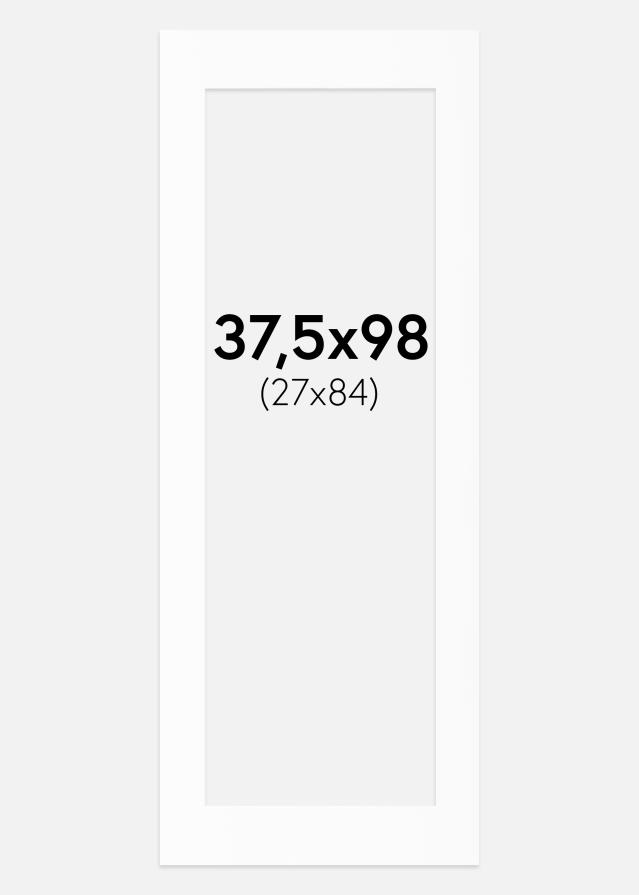 Paszpartu Standard fehér (fehér mag) 37,5x98 cm (27x84)