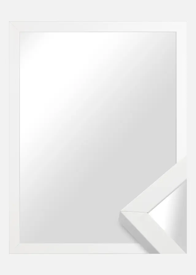 Tükör Amanda Box Fehér - Egyéni méret