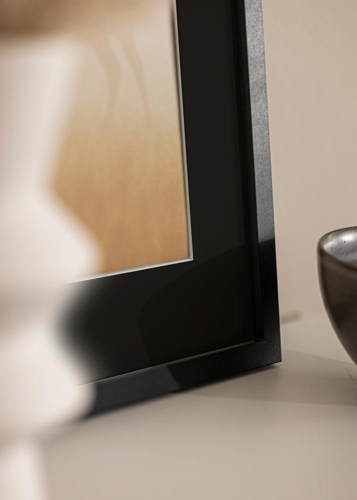 Keret Trendy Fekete 20x25 cm - Paszpartu Fekete 14x18 cm