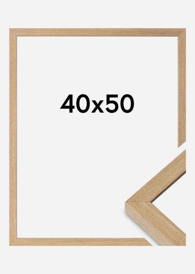 Keret Hermes Akrilüveg Natural Oak 40x50 cm