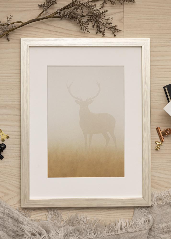 Keret Ezüst Wood 20x20 cm