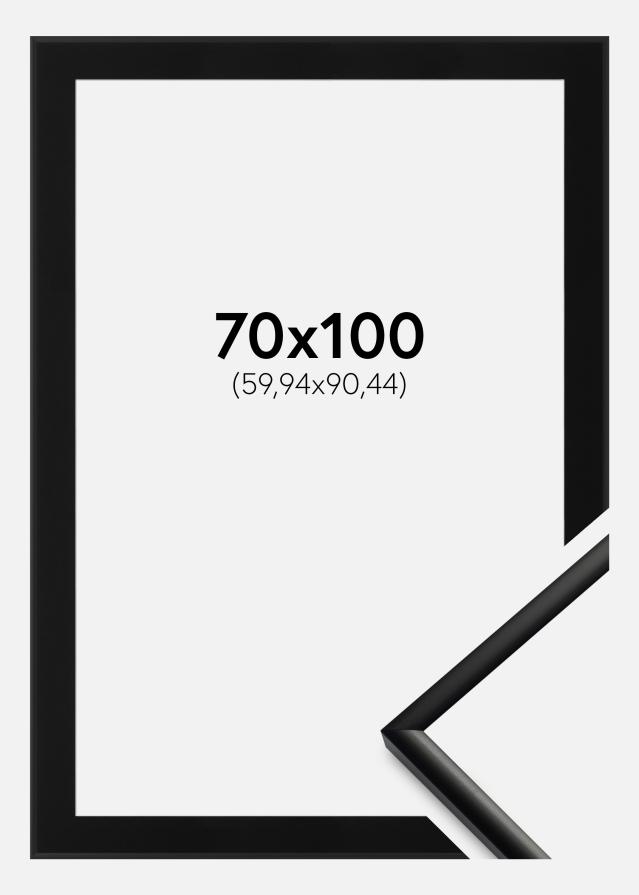 Keret New Lifestyle Matt Fekete 70x100 cm - Paszpartu Fekete 24x36 inches