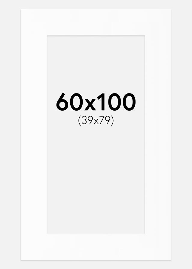 Paszpartu Canson Fehér Fehér él 60x100 cm (39x79)