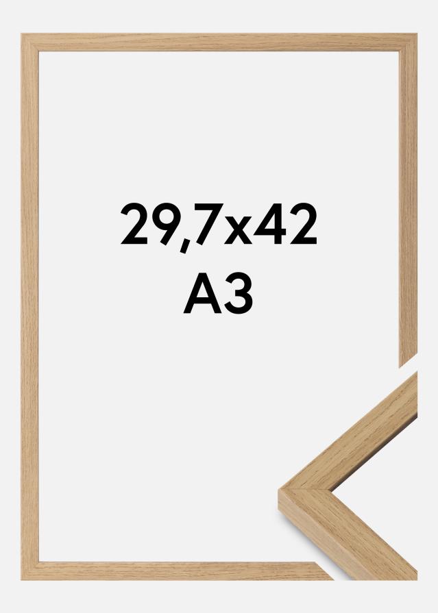 Keret Ares Akrilüveg Natural Oak 29,7x42 cm (A3)