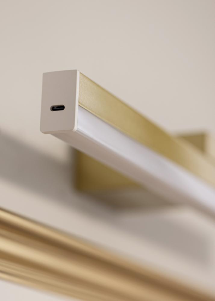 KAILA Glimmer elemes Képkivilágítás 55 cm - Arany