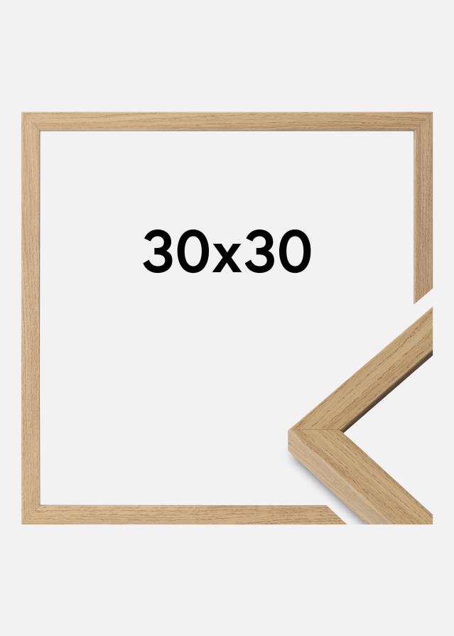 Keret Ares Akrilüveg Natural Oak 30x30 cm