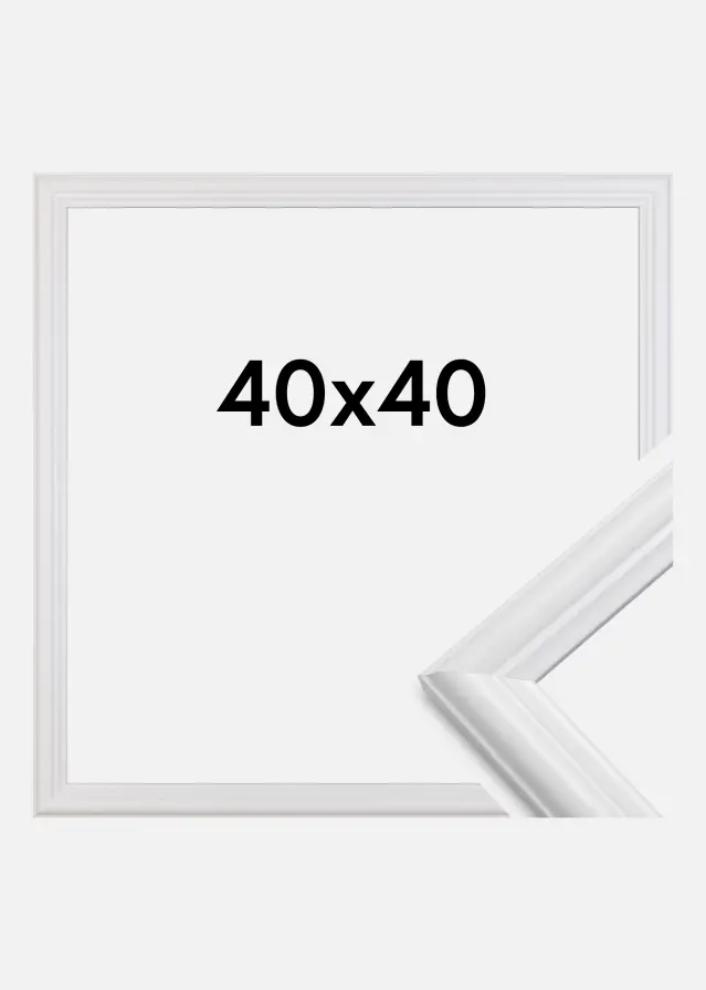 Keret Siljan Fehér 40x40 cm