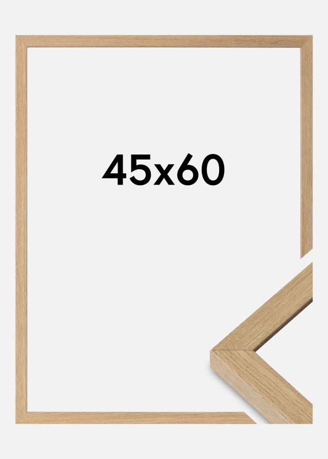 Keret Hermes Akrilüveg Natural Oak 45x60 cm